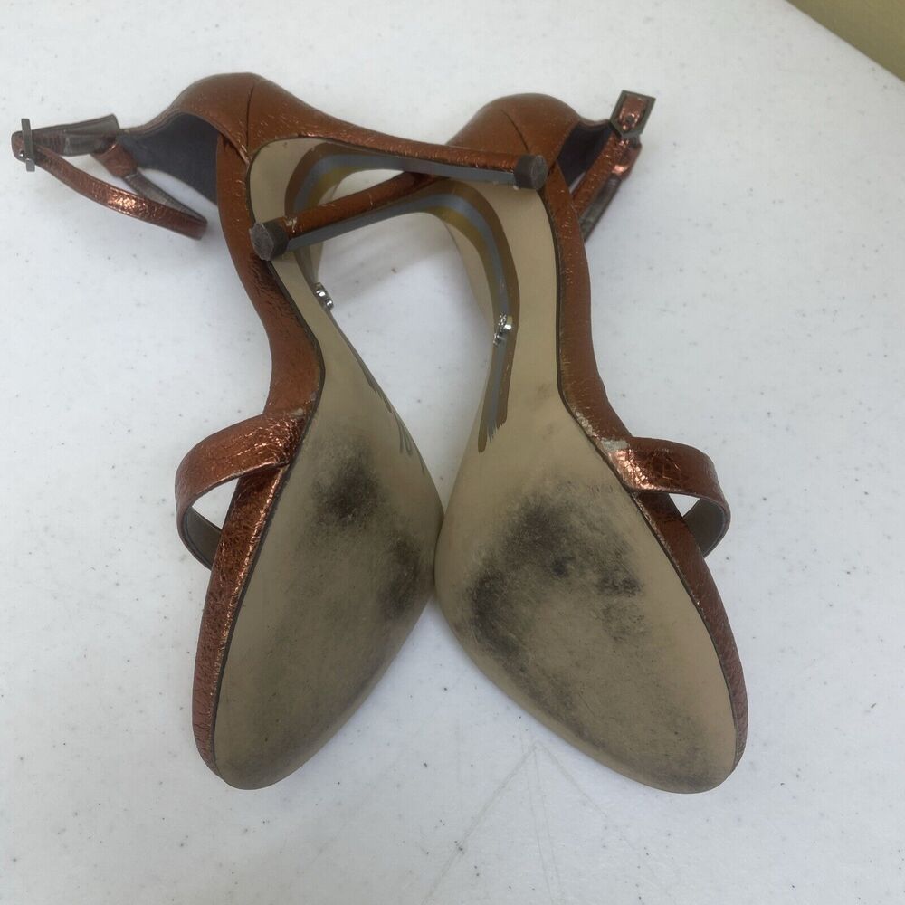Sam Edelman Metallic Brown Heels - Picture 13 of 14